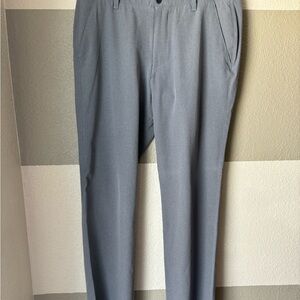 Under Armour Men’s 36 Loose Grey Pants Heatgear Golf Lightweight Performance